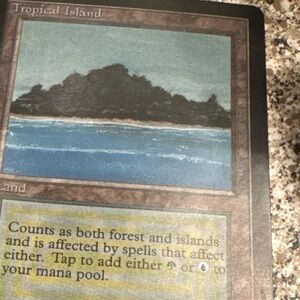 Tropical Island Magic Card